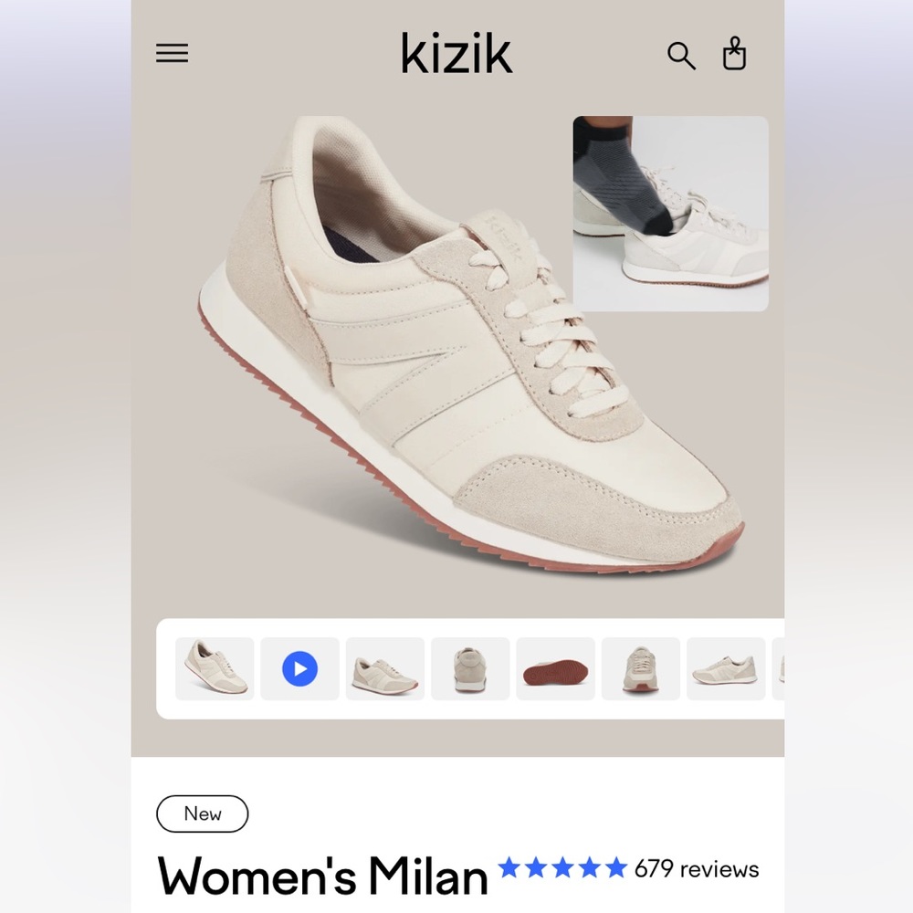Kizik Milan Sneakers